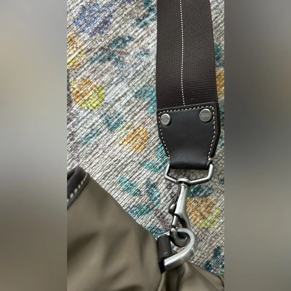 Coach Rare Retired XL Nylon Bag NºD05M- 5372 - Picture 10 of 16